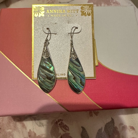 NEW! Annika Witt sterling silver earrings - Picture 3 of 5